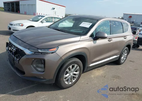 2020 Hyundai Santa Fe Sel z USA, uszkodzony, nr VIN 5NMS3CAD9LH163088